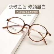 Ultra Light 6.9g Korean Oval Small Frame Mesh Frame Tortoiseshell Glasses Frame 9101 Danyang Glasses