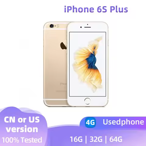 Apple iPhone 6S Plus 5.5"Original Unlocked 2GB RAM 16GB/64GB/128GB ROM Dual Core 12MP 4G LTE IOS A9 