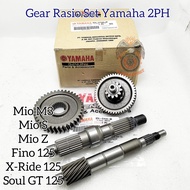 Gear Rasio Set Komplit 2PH Gigi Rasio Assy kualitas asli Original Yamaha Mio M3 Mio S Z Fino 125 Xri