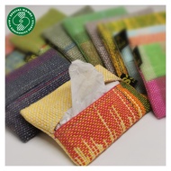 Handwoven Tissue Holder Handmade Tissue Pouch Tissue Holder Pocket Tissue Pouch Pocket Tisu Beg 纸巾