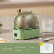 220V Electric Egg Boiler 2 Eggs Dual Slots Egg Cookers Portable Steamer Mini Breakfast Machine Autom