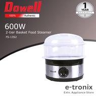 Dowell 2-tier Siomai Siopao Food Steamer FS-13S2
