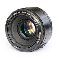 【PULUZ. dg】 YONGNUO YN50MM F1.8C Auto Focus Lens for Canon EF Mount New Lens(Black)