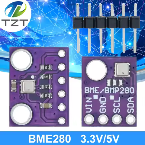 BME280 3.3V 5V Barometric Pressure Sensors Module I2C SPI 1.8-5V BME280 Detection Module For Arduino