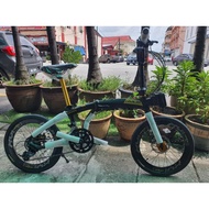 20" ODESSEY HYLO FOLDING BIKE (2 X 8 SPEEDS)