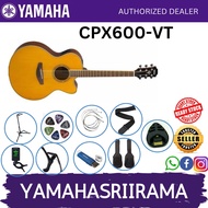 Yamaha CPX600 Medium Jumbo Cutaway Spruce Top Vintage sunburst Acoustic-Electric Guitar - (CPX-600 / CPX600)