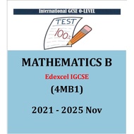 IGCSE MATHEMATICS-B PAST EXAM PAPERS 1,2