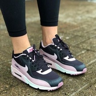 現貨 iShoes正品 Nike Wmns Air Max 90 女鞋 黑 粉紫 粉色 氣墊 休閒鞋 325213059