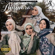Ameera Zaini Ammara Collection Bawal Premium Cotton Voile Bidang 47 + Free Pouch Bag