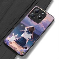 Latest 2024 Realme C61 Glossy Glass Softcase C61 Mobile Phone Case - Mobile Phone Protector - Mobile