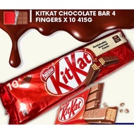 KITKAT 4 FINGERS CHOCOLATE COATED WAFER 10 PACK