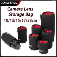 AMBITFUL Camera Lens Storage Bag Thickening waterproof Universal camera bag for Sony Nikon Fuji Canon