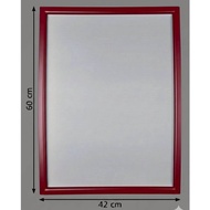 Maroon Photo Frame A2 (60x42cm.) A2 (60x42cm.)Maroon (Add Color To Memory With A Minimalist Design F
