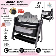 Crolla Zenn Baby Electric Bed Swing Crib