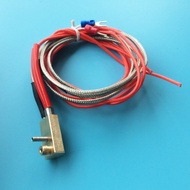 Removable Brass Nozzle for Ultimaker2 UM2 3D Printer Copper Head Body Heat Block 6mm Separate Design