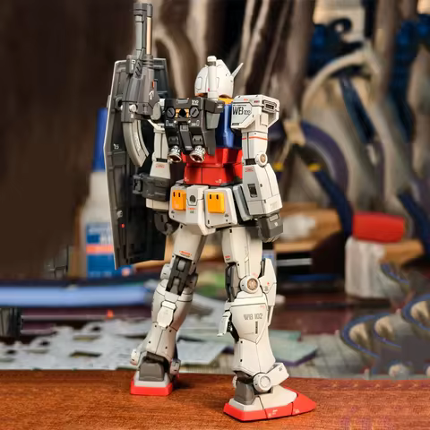 GTO HG 1/144 Yuan Zu Tmech Assembly Model Kit RX-78-2 Action Figures Boys' Puzzle Toys Collectible D