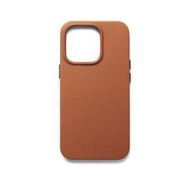 適用於 IPHONE 14 PRO 的全皮套手機殼 啡色