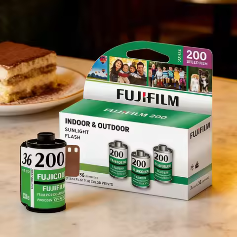 Original 35mm Film 36 Exposure Fujifilm FUJI COLOR C200 Film Negative 1/3/5 Roll For Kodak M35/M38/F