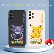 Pokémon Silicone Case For Samsung Galaxy A32 A52 A52S A72 Soft Case Creativity Cartoons Phone back cover