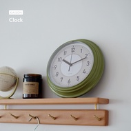 KAISON Minimalist Round Wall Clock 22cm / Jam Dinding Silent Quartz