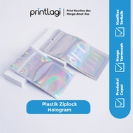 Glossy Hologram Ziplock Packaging - Photocard Freebies Holder - Thick Click Plastic