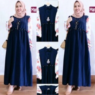 Baju Jestore DIPA DRESS Matt Balotelly Trendy Baju Gamis Cuci Gudang Murah Baju Muslim Modern Dress Motif Bunga Baju Panjang Polos Muslim Gaun Kerja Kekinian Dress Terbaru Maxi Muslimah Termurah Baju Panjang Simple Elegant