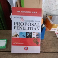 METHOD AND TECHNIQUES TO IMPROVE RESEARCH PROPOSAL