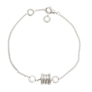 【二手】寶格麗BVLGARI B-zero1 Element 手鐲，腕圍 16.5/18.5 厘米，18K白K金