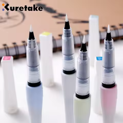 1 Kuretake Zig Wink of Stella Bling Brush Pen MS-55/56 Multicolor Shiny Colored Soft Glitter Brush P