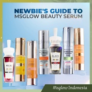 ELIXIR MS GLOW SERUM MS GLOW LUMINOUS SERUM/ MS GLOW GOLD SERUM MS GLOW DNA SERUM/ MS GLOW ACNE SERU