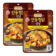 [Bundle of 2] Ottogi Andong Style Braised Chicken Soy Sauce 180g*2ea Korean Food Sarangmart