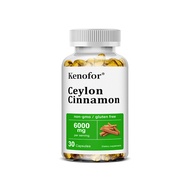 Ceylon Cinnamon - Hỗ trợ năng lượng tim mạch và trao đổi chất cho nam và nữ - 120 viên nang