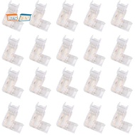 LED Light Strip Connector Right Angle Connector Cob RGB Light Strip 90 Degree L Shape