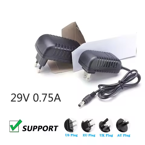1PCS High quality 29V 0.75A 29V 750mA AC/DC Power adapter 29 volt 0.75 amp 750ma 100V to 240v AC/DC 