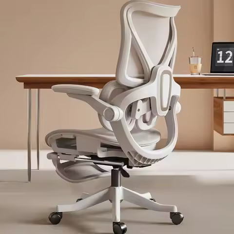Modern Ergonomic chair Floating wing waist support Computer chair Office chair Back chair Household 