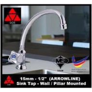 DOE PILLAR SINK TAP DE115A 100%ORIGINAL