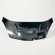 [Clearance Sale] Econ GT ฝากระโปรงคาร์บอน ไฟเบอร์ - คาร์บอน เคฟล่า HONDA Jazz GE (ลายสอง)
