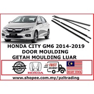 Honda City GM6 2014-2019 door moulding getah pintu luar weatherstrip cermin T9A