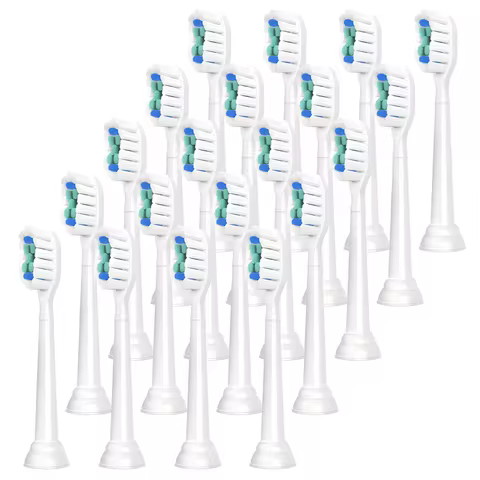 Replacement Toothbrush Heads Compatible with Philips Sonicare Electric Toothbrush Brush Head 1100 21