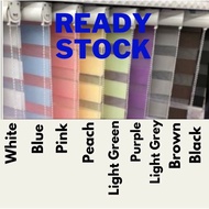 ZEBRA BLINDS /ROLLER BLINDS / WINDOW  BLINDS (BIDAI MODEN) - READY STOCK &amp; FAST DELIVERY!!