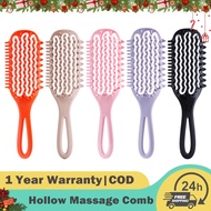 Multifunctional Bounce Curl Definition Modeling Anti-static Massage Comb Scalp Comb Hollow Comb
