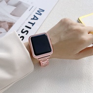 สายซิลิโคนสำหรับสายคาด Apple Watch และเคส49มม. 44มม. 45มม. 42มม. สายนาฬิกา Ultra 40มม. 38มม. 41มม. Correa Apple Watch Series 8 6 5 3 SE 7