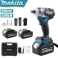 Makita บล็อกไร้สาย 229V พร้อมแบต Lithuim Li-ion 2 ก้อนใหญ่ ฟรี ลูกบ๊อก 5 ขนาด ( BRUSHLESS MORTOR)