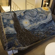 Gustav Klimt รูปแบบศิลปะผ้าฝ้ายผ้าห่มออสเตรีย Symbolist Designer Home Decor Tapestry Kiss Cat โซฟา