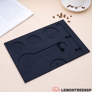 LEMONTREE9GP Espresso Tamping Mat, Non Slip Holder Heat Resistant Coffee Tamping Pad,  Silicone Bari