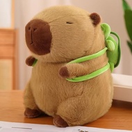 "Capybara Plush Toy" Cute Capibara Plushie Toy "Turtle Backpack" Soft Doll Animal Plushie Cute Stuff