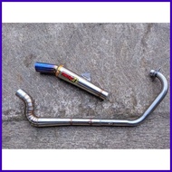 ◰ ┬ ✈ (BB) Highmount Elbow pipe 51mm Conical Daeng sai 4 for Raider 150 carb