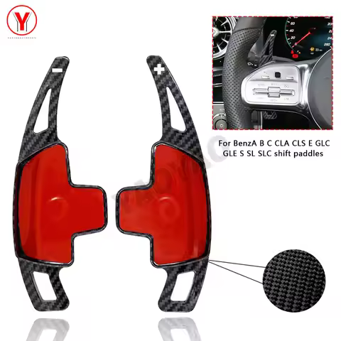 Carbon Fiber Shift Paddle For Mercedes-Benz A Class W177 Sedan V177 MB A180 A180d A200 A250 2019 202