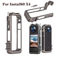 Aluminum Alloy Bracket for Insta360 X4 Metal Protective Frame Cold Shoe Bezel Expansion Bracket Accessories for insta360 X4