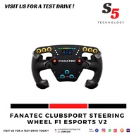 FANATEC Clubsport Steering Wheel F1 Esports V2 / simracing / sim racing / eracing / esports / drivin